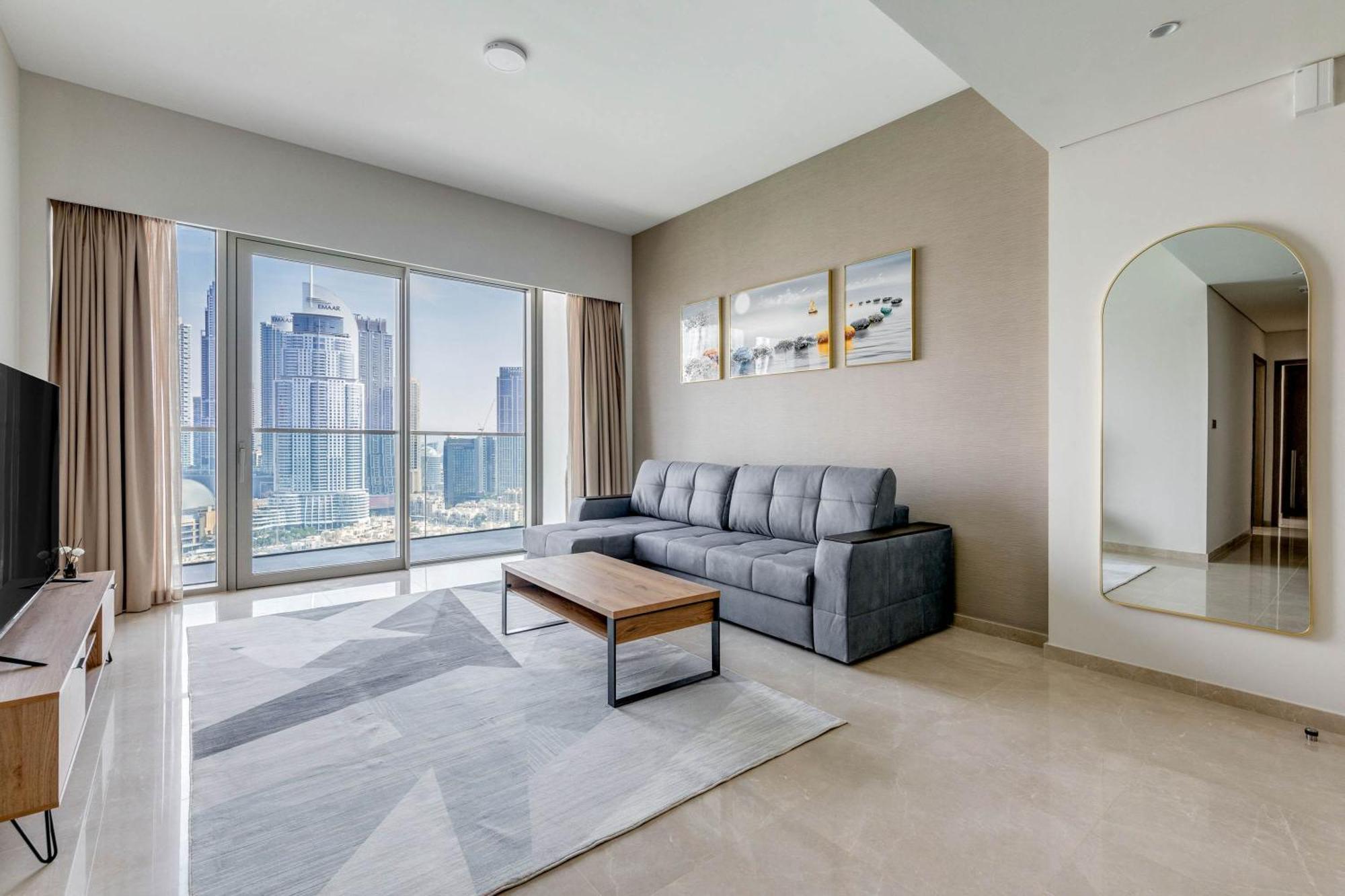 Knokey Burj Khalifa & Fountains View Luxury 2-bedrooms Dubai